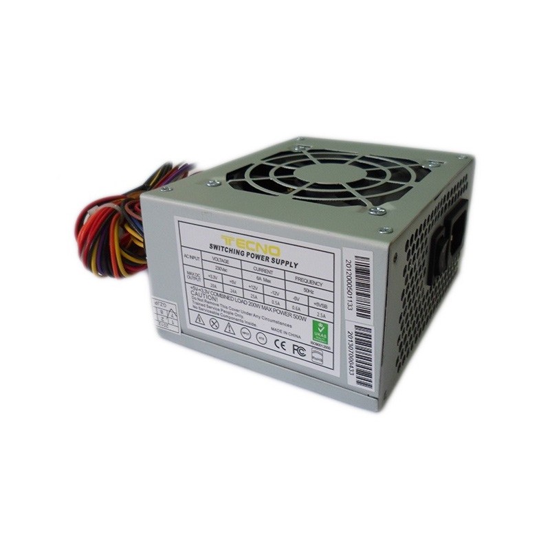 ALIMENTATORE 500 WATT MICRO ATX- ALIMENTATORE 500 WATT MICRO ATX-