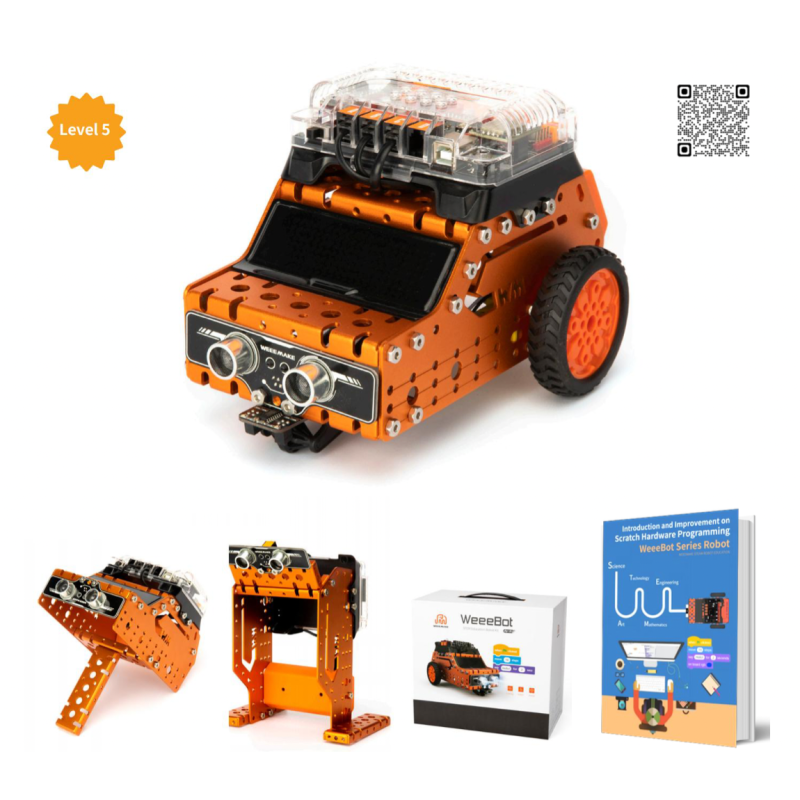 WeeeBot 3 in 1 STEM Robot kit