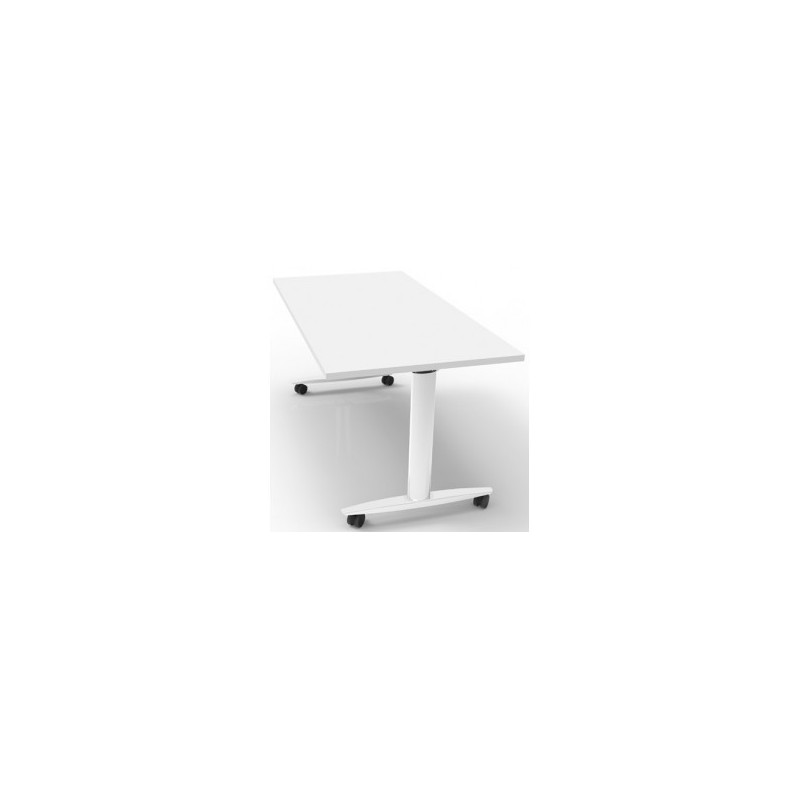 Tavolo con piano ribaltabile, mobile 140x80x73,7h