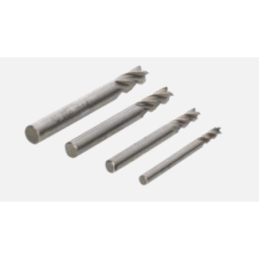 SET 4 PUNTE PER FRESATRICE