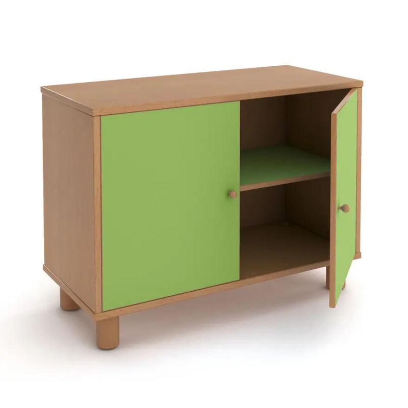 Mobile medio 1 ripiano + 2 ante 45x100x75h cm