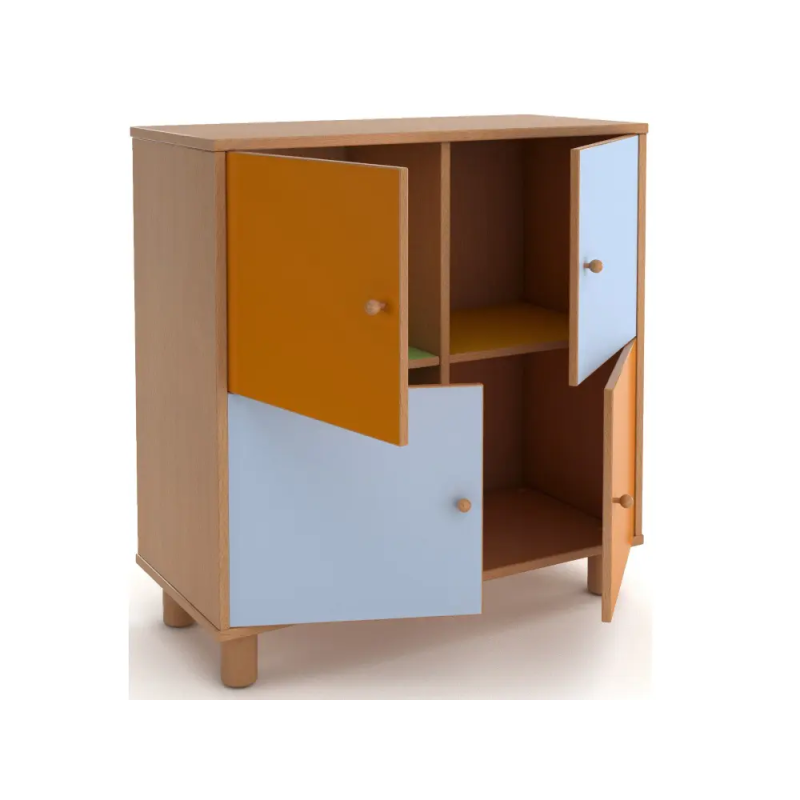 Mobile 4 caselle + 4 antine 45x100x105h cm
