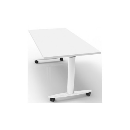 Tavolo con piano ribaltabile, mobile 140x80x73,7h