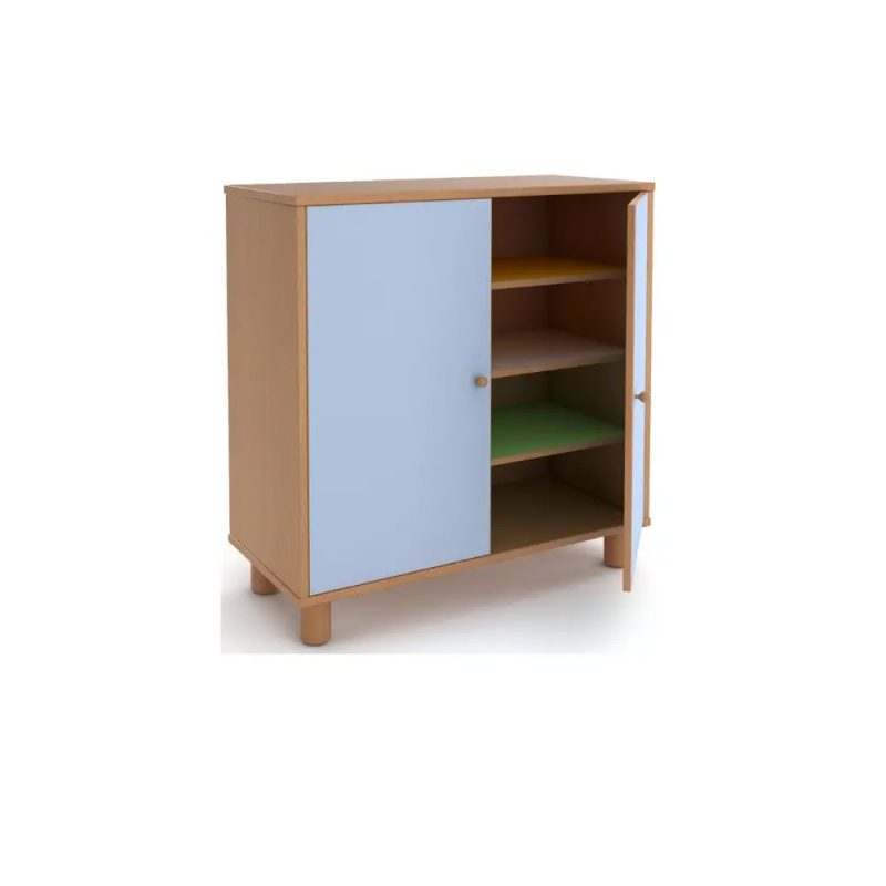 Mobile 3 ripiani + 2 ante 45x100x105h cm