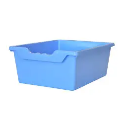 Vaschetta in plastica blu-giallo-rosso-verde h 15,5