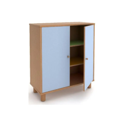 Mobile 2 ripiani + 2 ante 45x100x105h cm