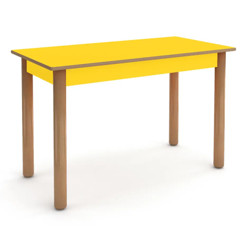 Tavolo rettangolare insegnante 65x130x75 h cm
