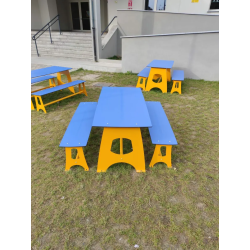 Tavolo primaria Happy School h 64 cm