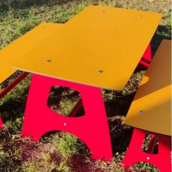 Tavolo nido Happy School h 46 cm
