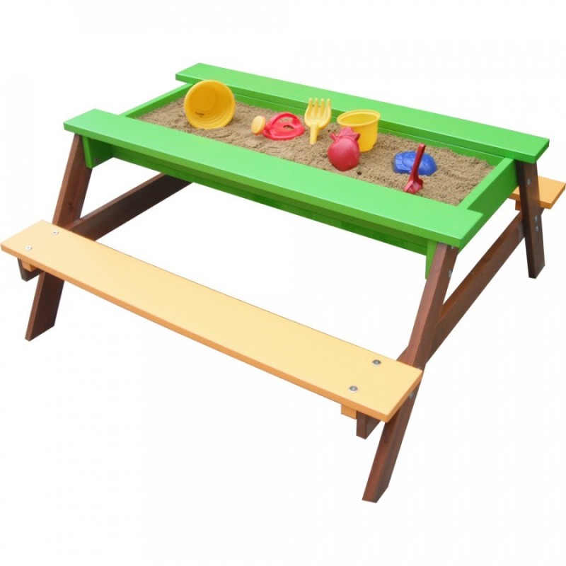 Sabbiera tavolo con panche Sabbiera tavolo con panche