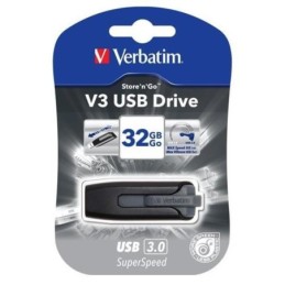 PEN DRIVE V3 STORENGO 32GB USB3.0 (49173) NERA