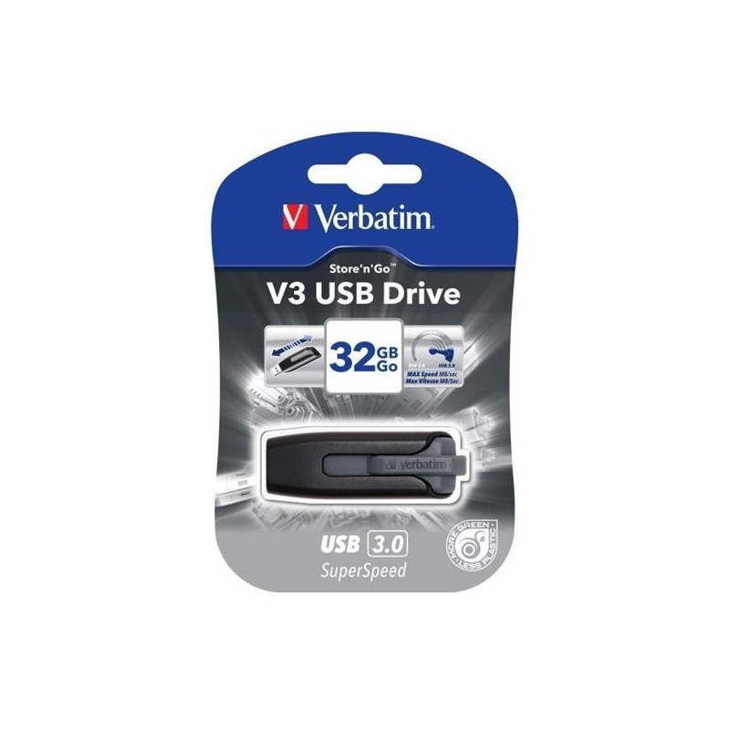 PEN DRIVE V3 STORENGO 32GB USB3.0 (49173) NERA PEN DRIVE V3 STORENGO 32GB USB3.0 (49173) NERA