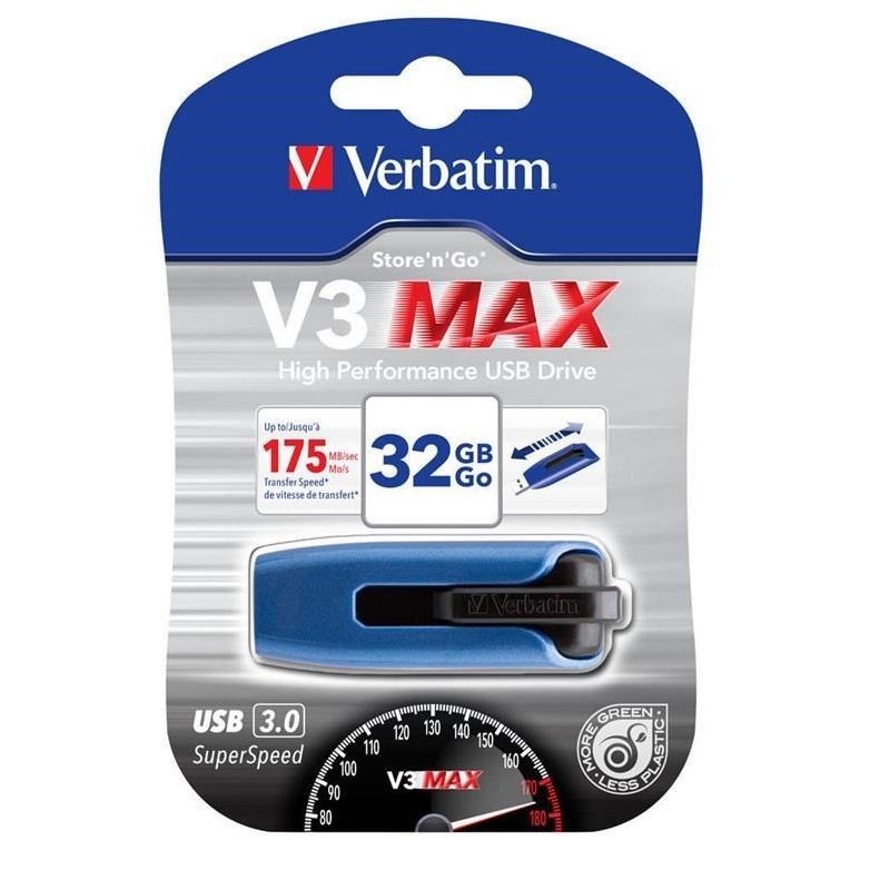 PEN DRIVE V3 MAX STORENGO 32GB USB3.0 (49806) BLU PEN DRIVE V3 MAX STORENGO 32GB USB3.0 (49806) BLU
