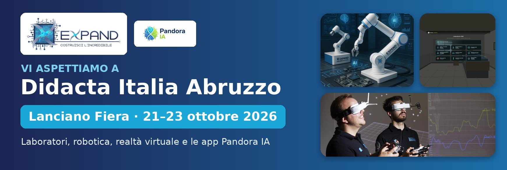 Evento didacta Lanciano dal 21 al 23 ottobre 2026 